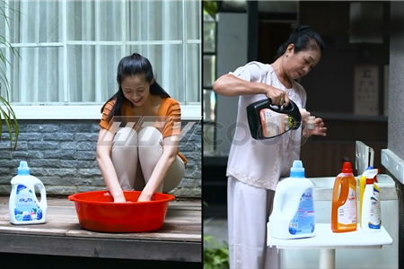 Sử dụng nước giặt xả Hàn Quốc là xu hướng thời đại