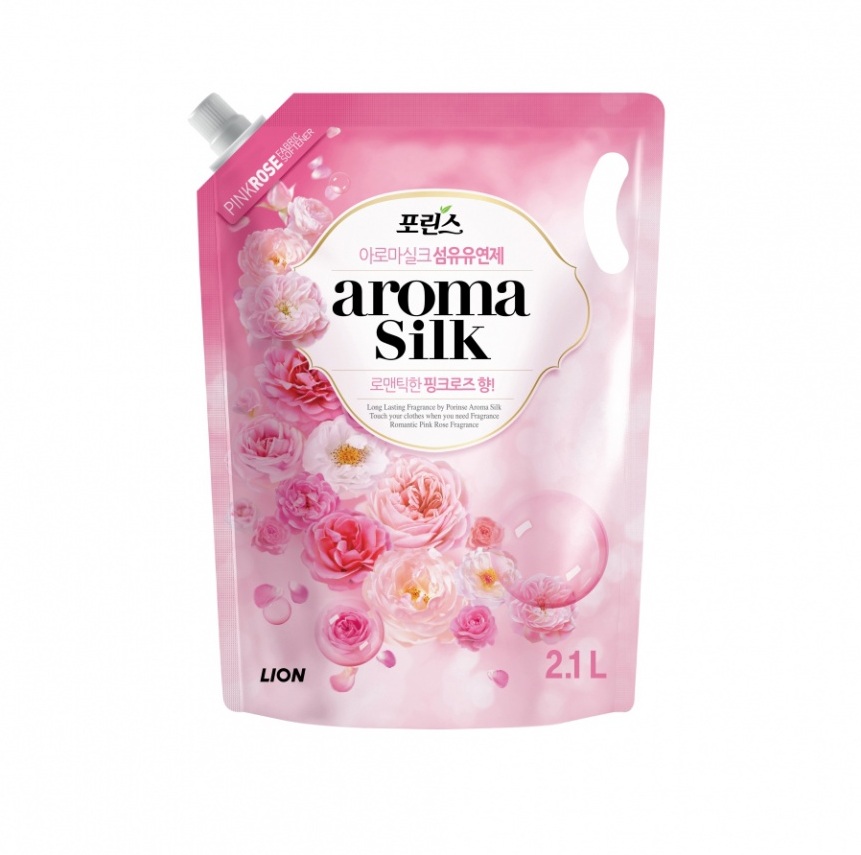 Nước xả vải Hương Hoa Hồng Aroma túi 2.1 lít