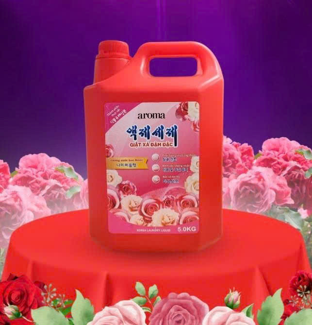 AROMA - Nước giặt xả đậm đặc, hương nước hoa Nami